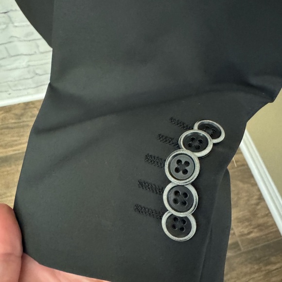 JOE’S 44R Black Polyester Charger Sport Coat Jacket‎ J329 2 Button - Picture 5 of 12